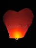 Lampion serce 10szt.